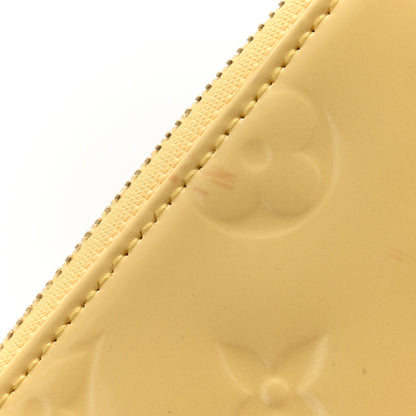 Louis Vuitton Metallic Vernis Valentine Mini Pochette Accessories Banana Fizz 9 of 10