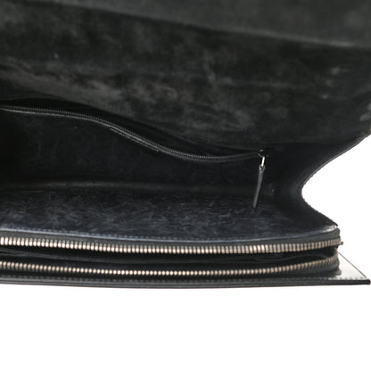 Gucci Patent Web Shoulder Bag Black 5 of 17