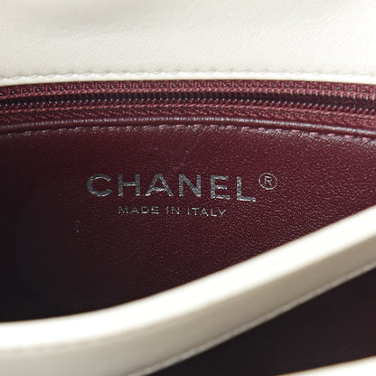 Chanel Lambskin Quilted Small Trendy CC Dual Handle Flap Bag White 6 of 10