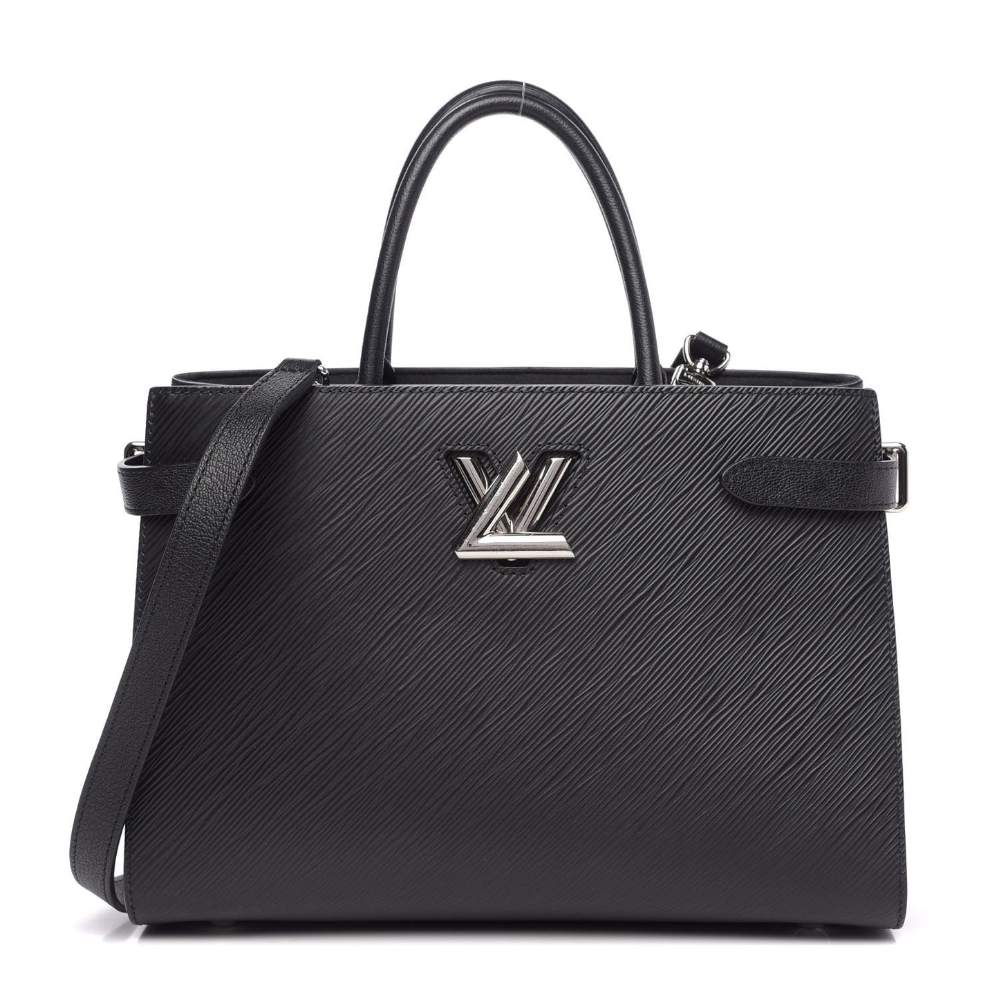 Epi Twist Tote Black