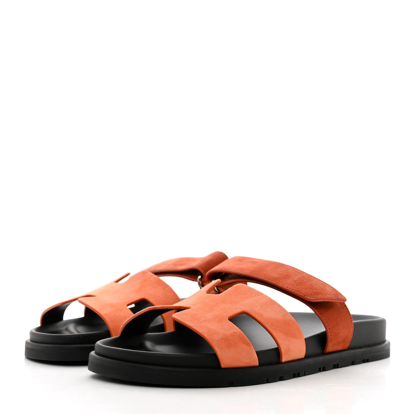 Suede Goatskin Womens Chypre Sandals 39.5 Rose Bois De Santal Rouge De Turin