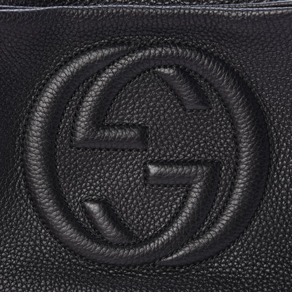 Gucci Pebbled Calfskin Small Soho Disco Bag Black 8 of 15