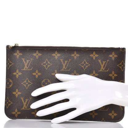 Louis Vuitton Monogram Neverfull MM GM Pochette 2 of 12