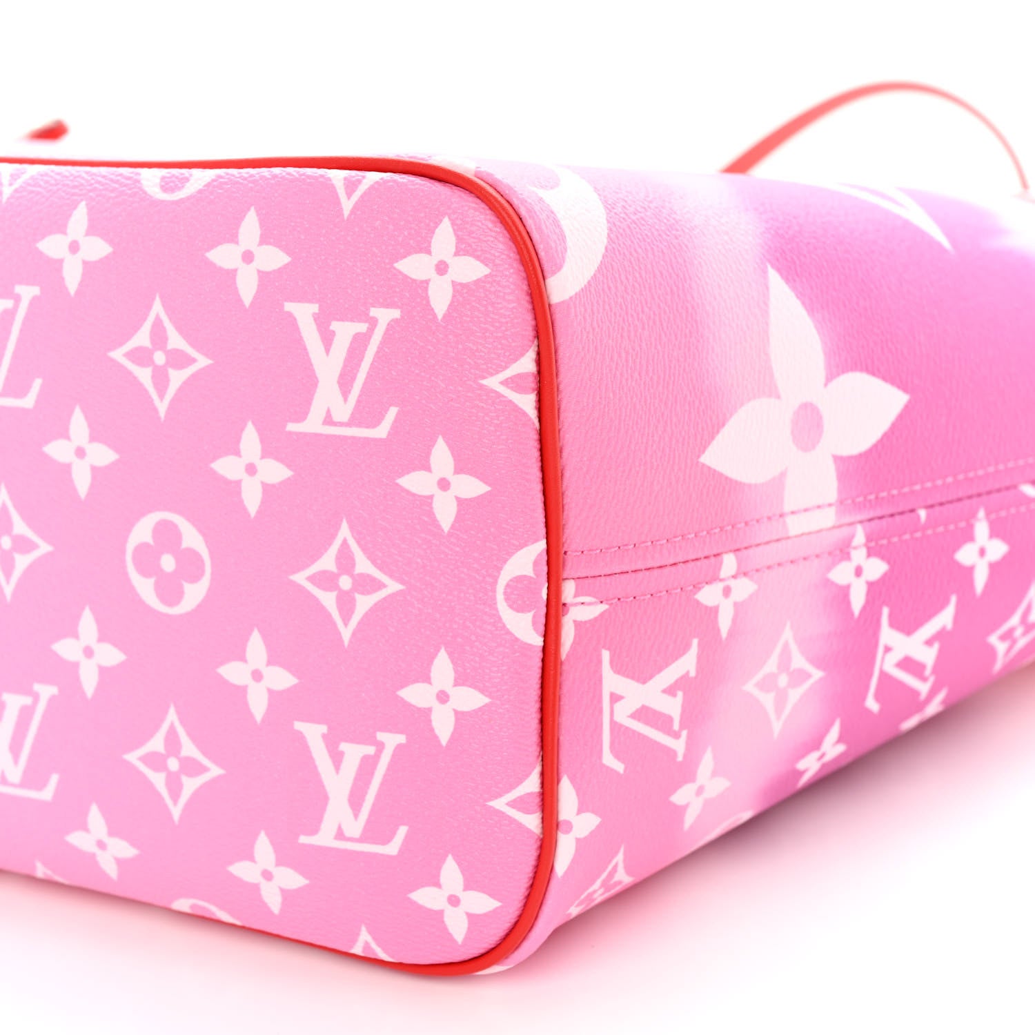 Louis Vuitton Monogram Escale Neverfull MM Rouge 10 of 10