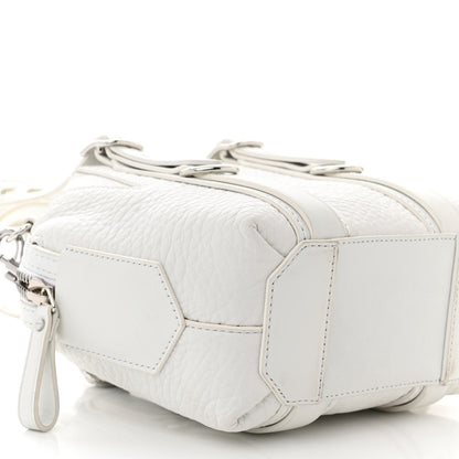 Alexander Wang Pebbled Calfskin Mini Emile White 10 of 13