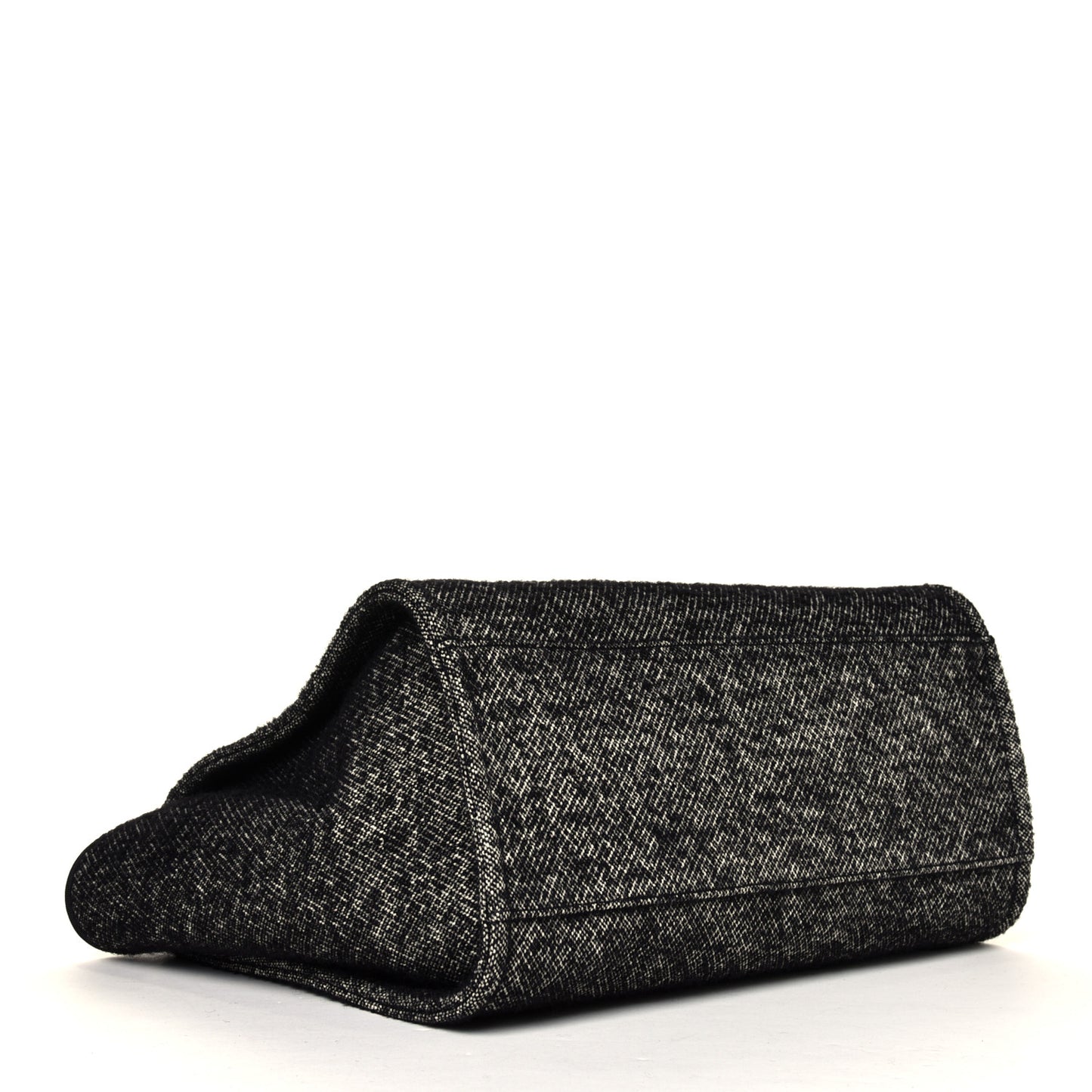 Mixed Fibers Medium Deauville Tote Black