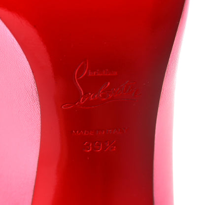 Christian Louboutin Metallic Patent Hot Chick 100 Pumps 39.5 Pink 6 of 8