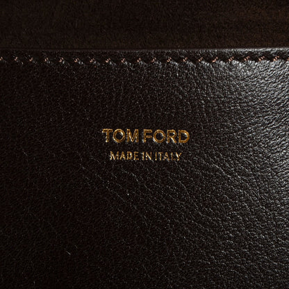 Tom Ford Suede Large Jennifer Bag Dark Brown 6 of 11