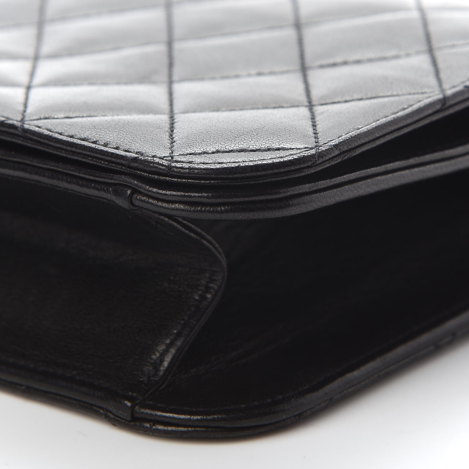 Chanel Lambskin Quilted Small Single Flap Black 9 of 11