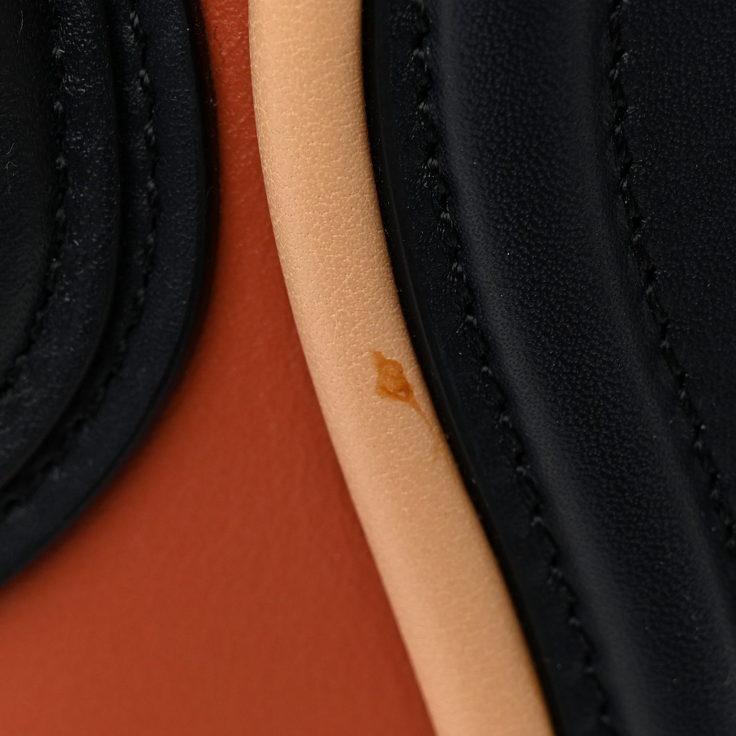Smooth Calfskin Nano Tri-Color Luggage Brick