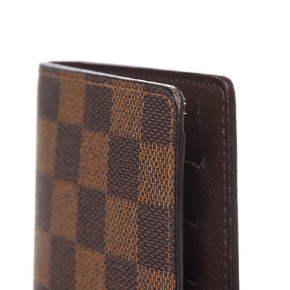 Louis Vuitton Damier Ebene Porte Valeurs Organizer Wallet 10 of 12