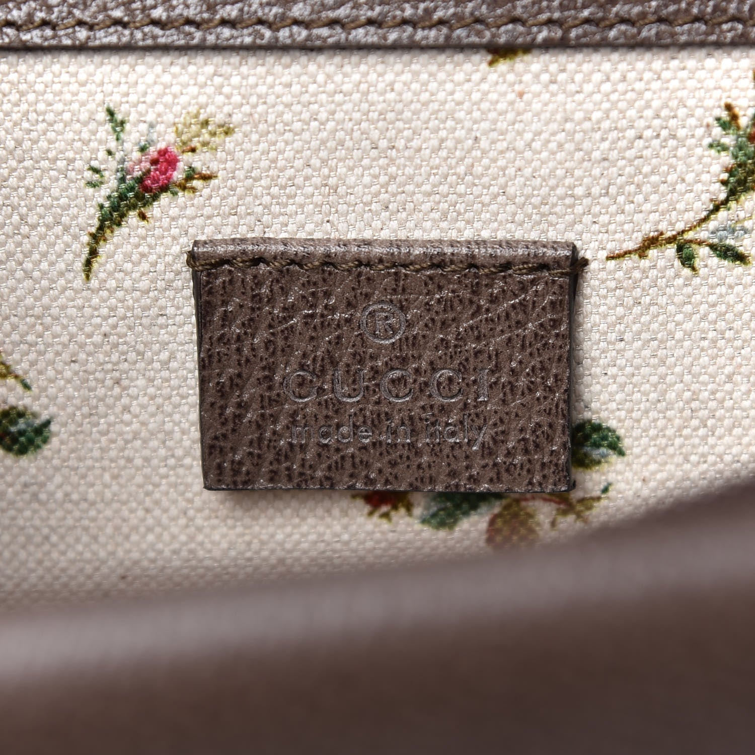 Gucci Calfskin Web Floral Embroidered Medium Dionysus Shoulder Bag New Acero 6 of 9