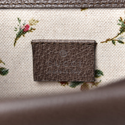 Gucci Calfskin Web Floral Embroidered Medium Dionysus Shoulder Bag New Acero 6 of 9