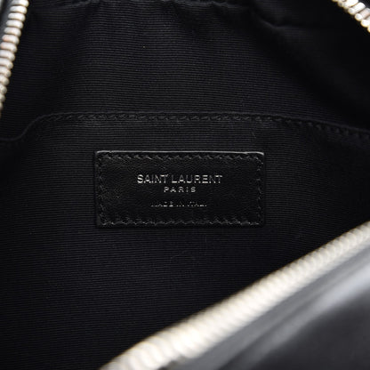 Saint Laurent Lambskin Monogram Small Lou Camera Bag Black 7 of 7