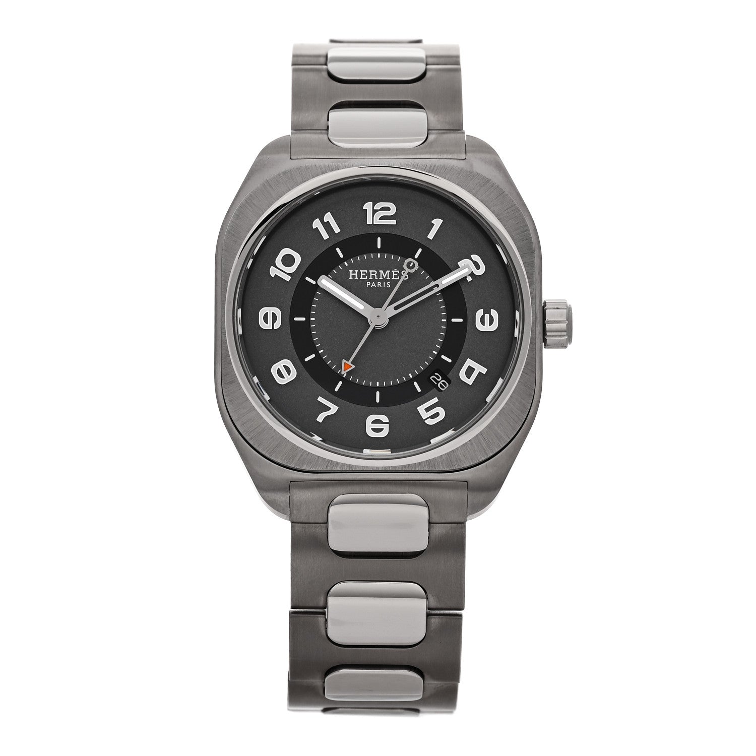 Hermes Titanium 39mm H08 Automatic Watch 1 of 5