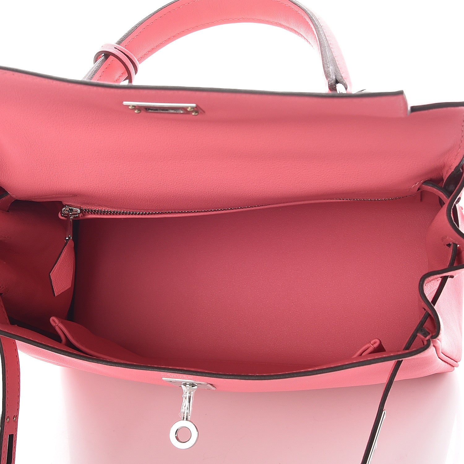 Hermes Swift Kelly Retourne 25 Rose Azalee 9 of 38