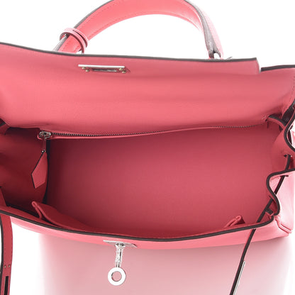 Hermes Swift Kelly Retourne 25 Rose Azalee 9 of 38