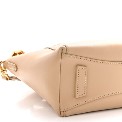 Givenchy Box Calfskin Mini Sport Antigona Top Handle Bag Beige Cappuccino 8 of 9