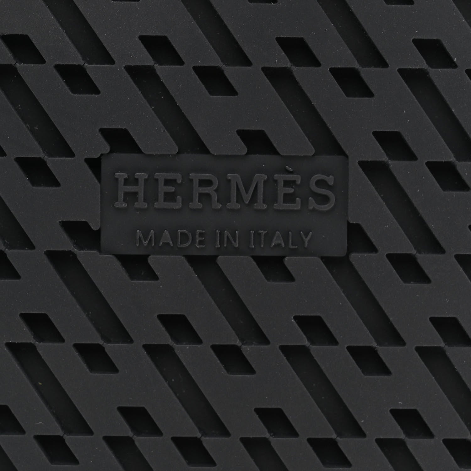 Hermes Calfskin Womens Chypre Sandals 35 Black 7 of 9