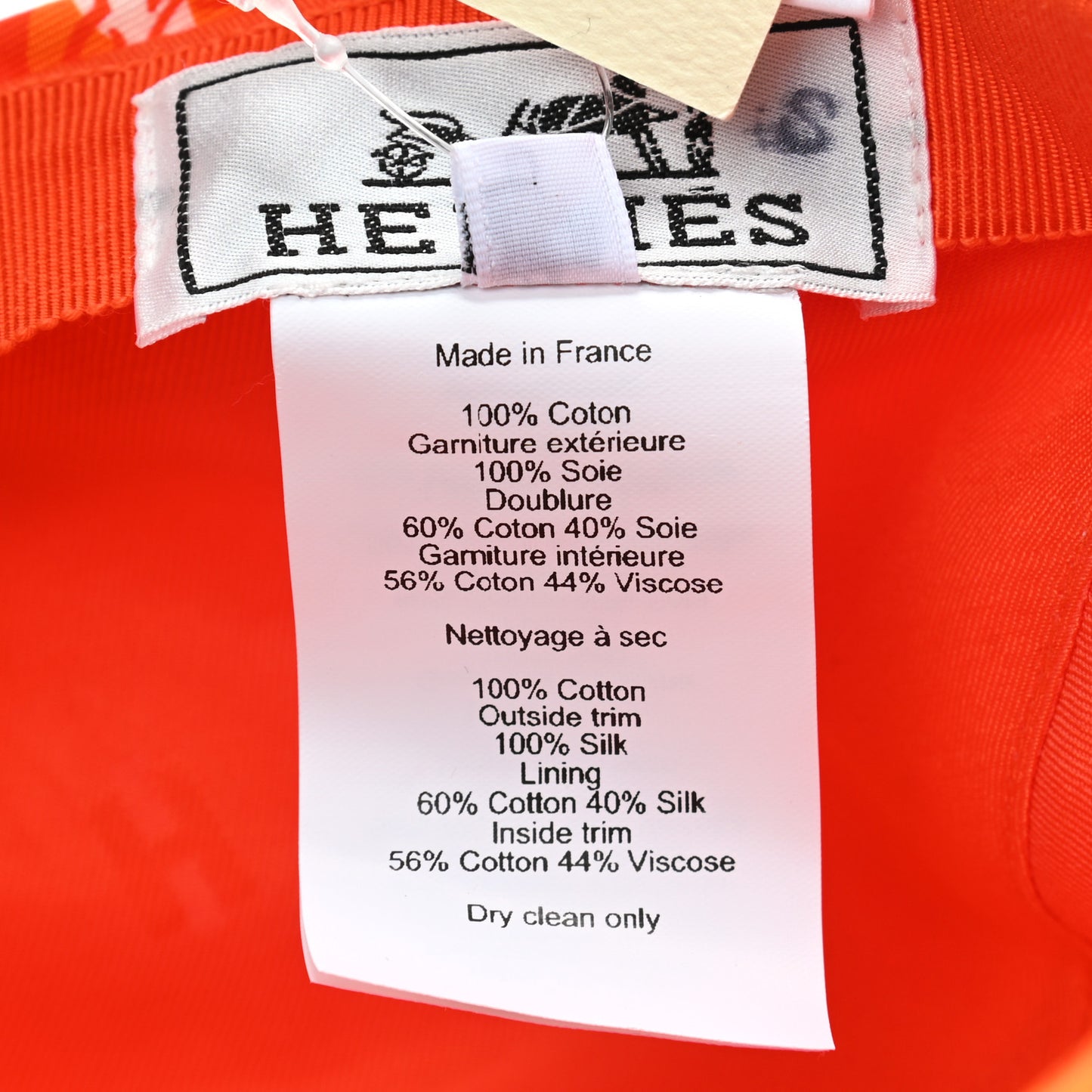 Cotton Silk Anna Cap 57 Orange