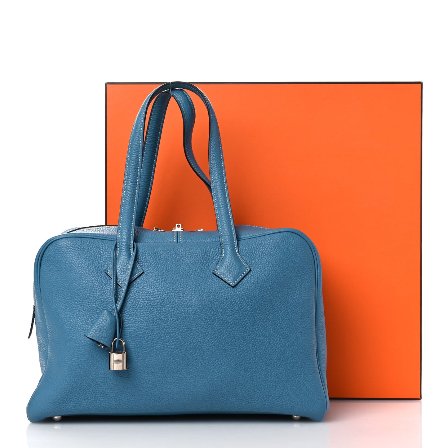 Taurillon Clemence Victoria II 35 Blue Jean