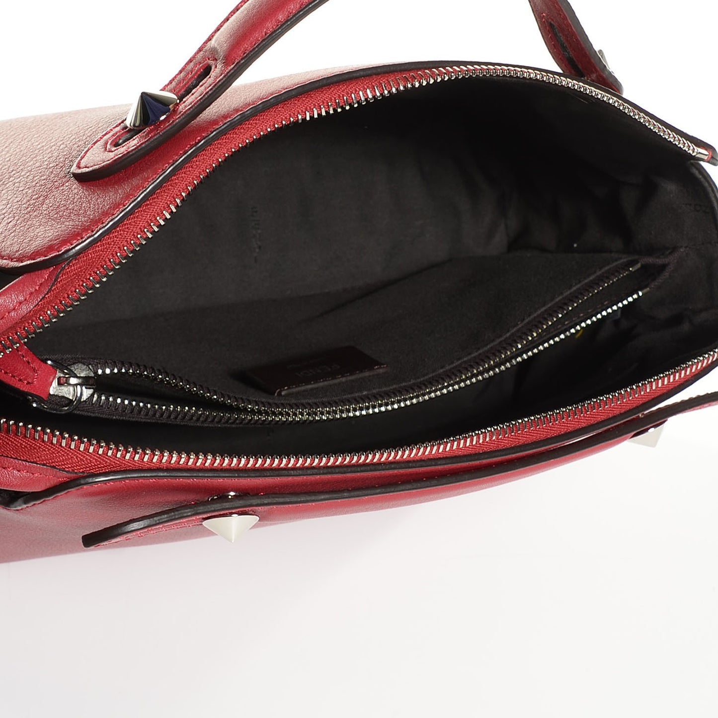 Vitello Dolce Marmol Medium By The Way Boston Bag Ciliegia