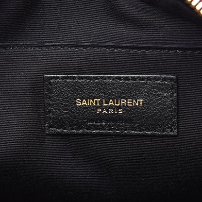 Saint Laurent Calfskin Matelasse Monogram Lou Camera Bag Dark Legion Red 6 of 12