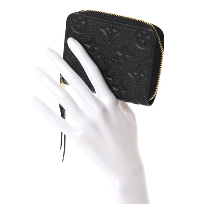 Louis Vuitton Empreinte Zippy Coin Purse Black 2 of 7