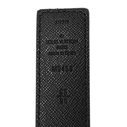 Louis Vuitton Calfskin Monogram 30mm LV Initiales Reversible Belt 95 38 Black 8 of 9