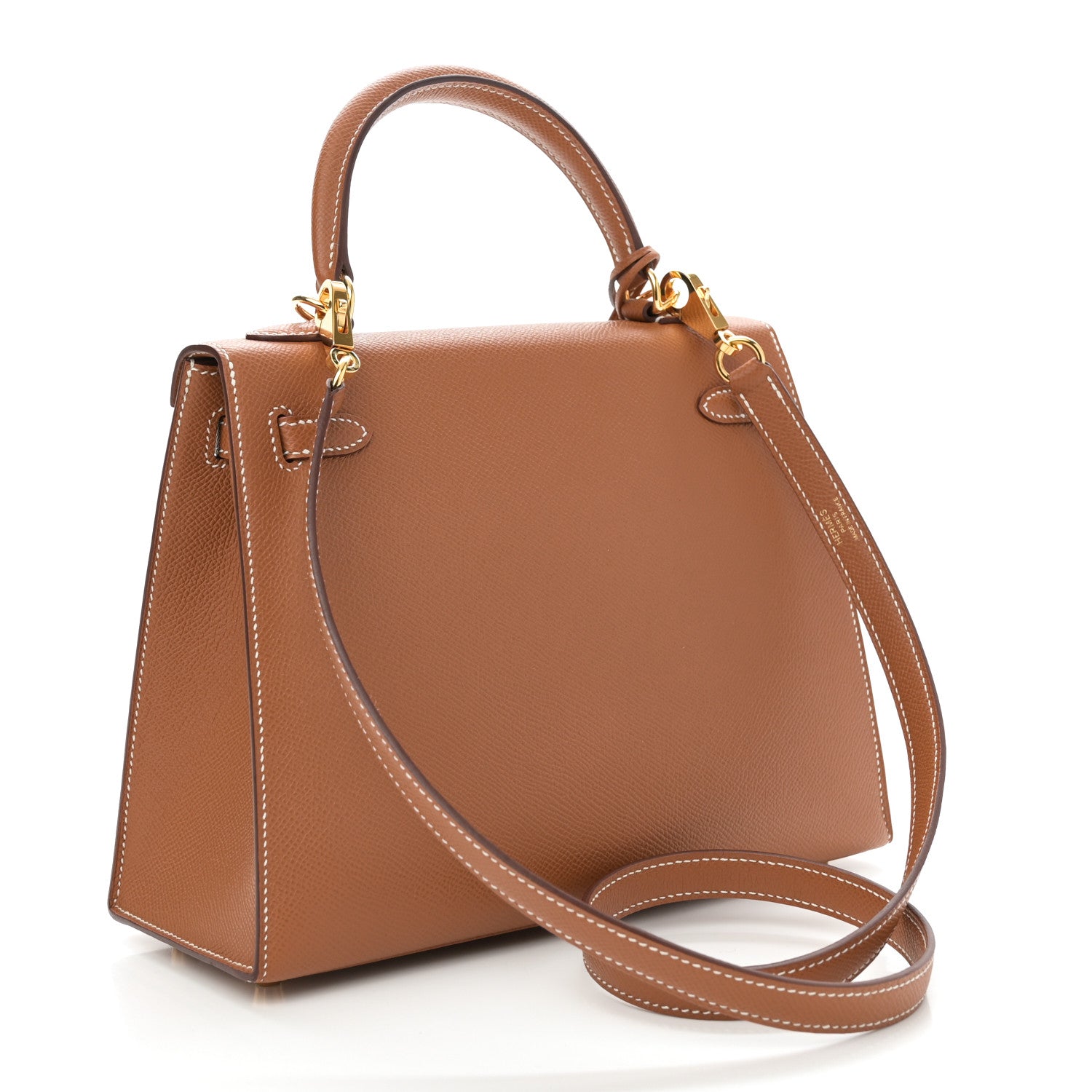 Hermes Epsom Kelly Sellier 25 Gold 3 of 10
