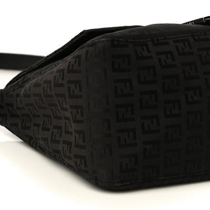 Fendi Zucchino Mama Baguette Black 8 of 16