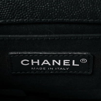 Chanel Caviar Quilted Small Boy Flap Black 11 of 21