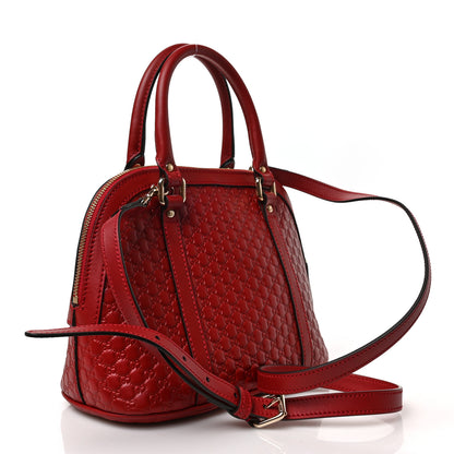 Gucci Soft Microguccissima Mini Dome Bag Rosso 2 of 7