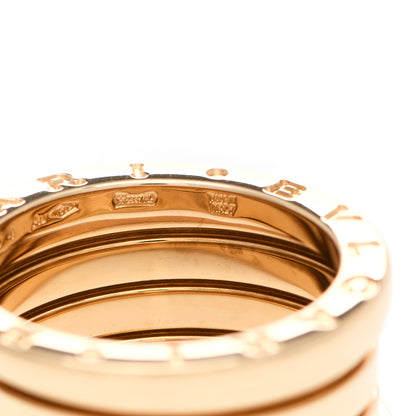 Bulgari 18K Yellow Gold B.Zero1 Four-Band Ring 54 6.75 5 of 7