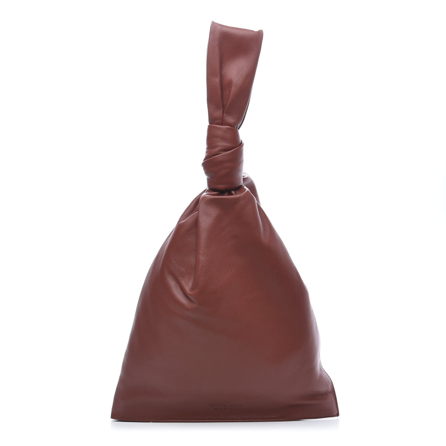 Supple Calfskin BV Twist Rust