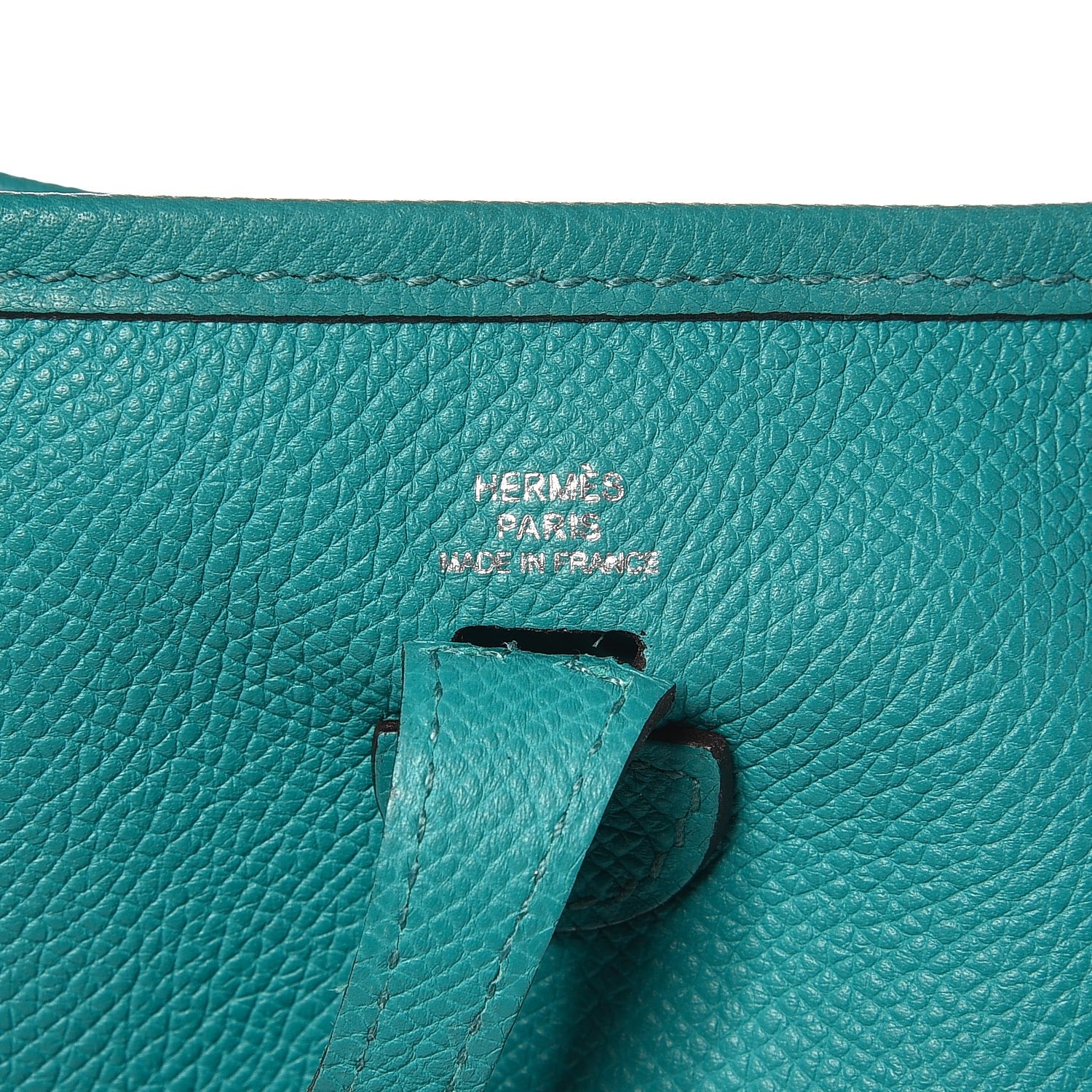 Hermes Epsom Evelyne TPM Bleu Paon 6 of 9