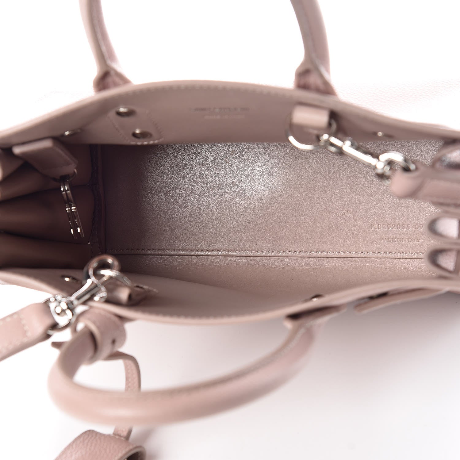 Saint Laurent Grained Calfskin Nano Sac De Jour Antique Rose 8 of 13