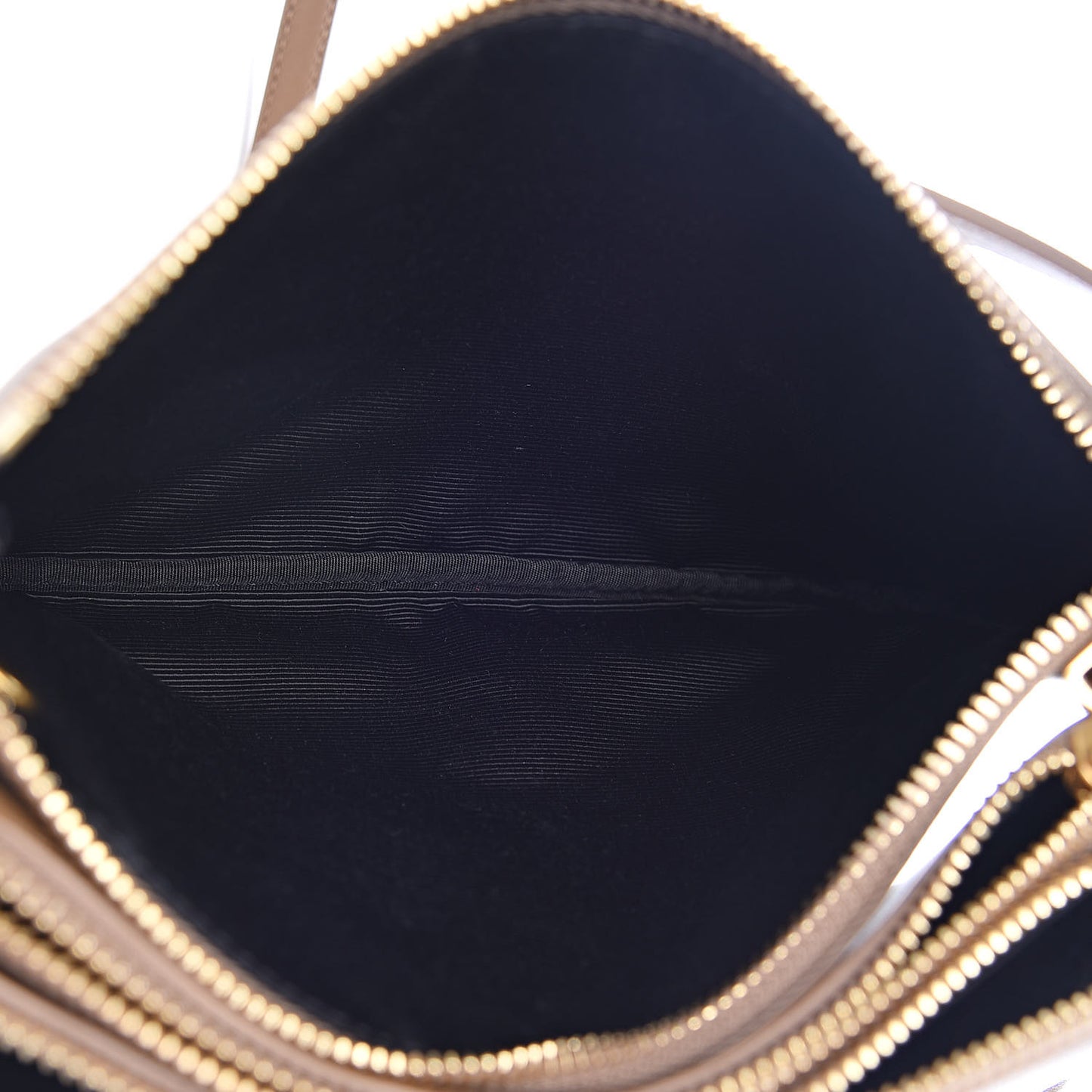 Lambskin Small Trio Crossbody Bag Tan