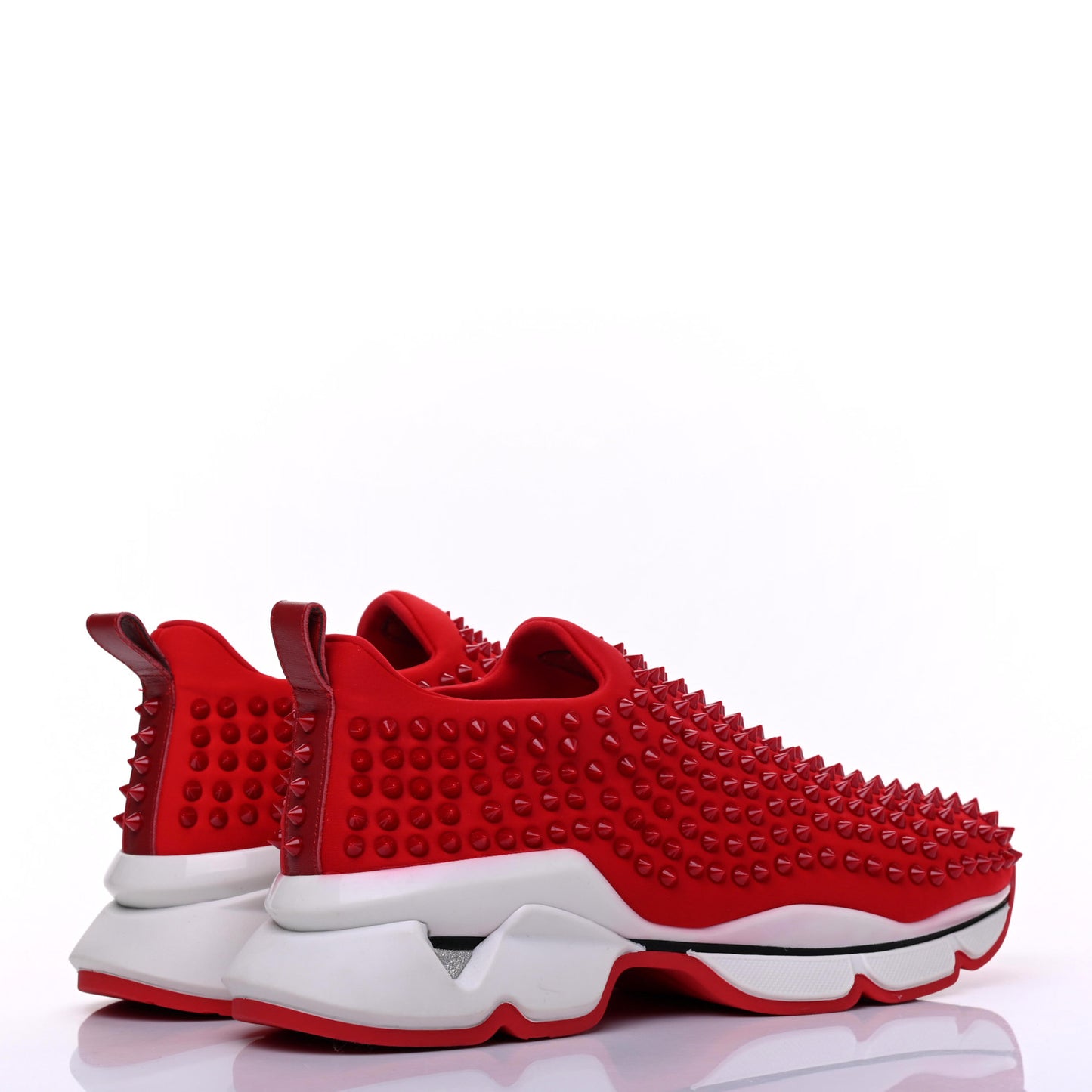 Neoprene Mens Spike Sock Flat Sneakers 42 Loubi