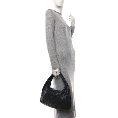 Bottega Veneta BOTTEGA VENETA Nappa Intrecciato Small Veneta Hobo Black 2 of 14
