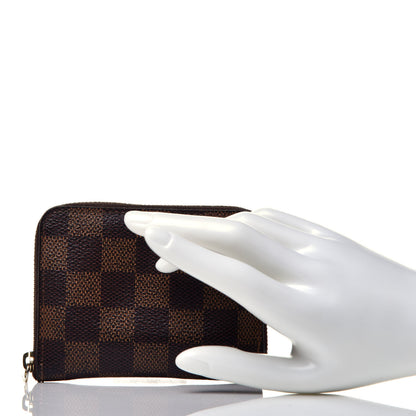 Louis Vuitton Damier Ebene Zippy Coin Purse 2 of 8