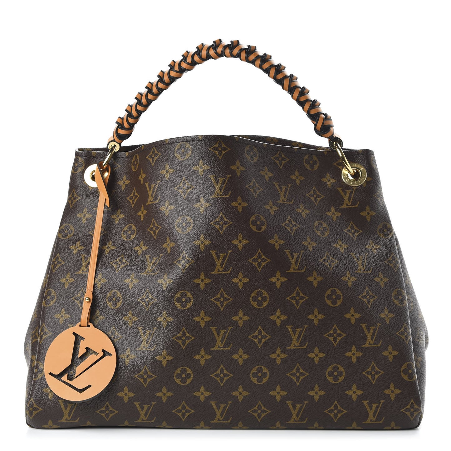 Monogram Braided Artsy MM Safran Imperial