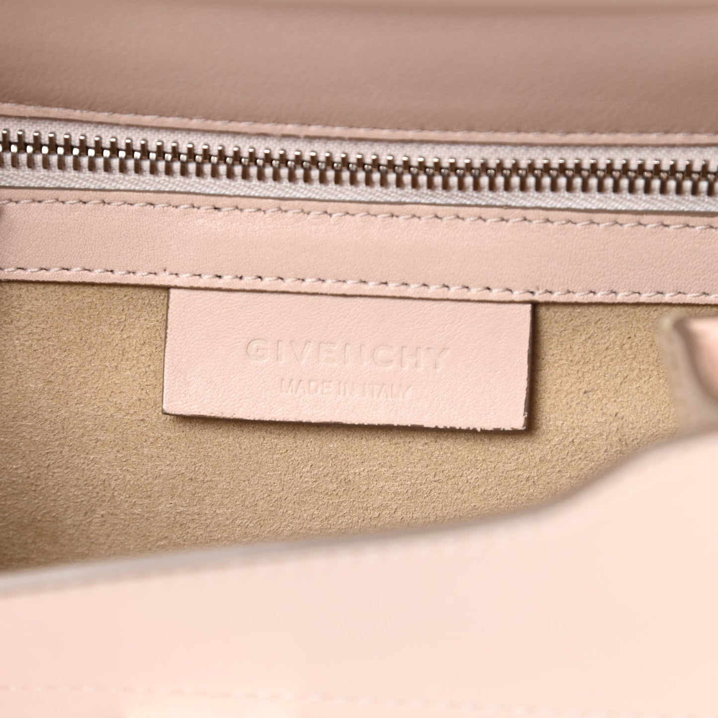 Calfskin Studded Mini Pandora Box Crossbody Bag Nude Pink