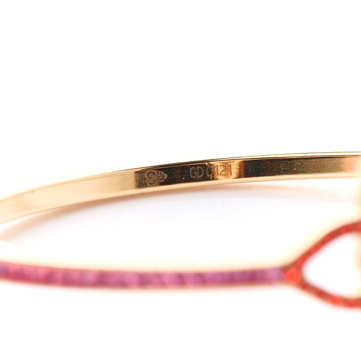 Louis Vuitton Crystal Eye Candy Fleur Bracelet S Multicolor 5 of 5