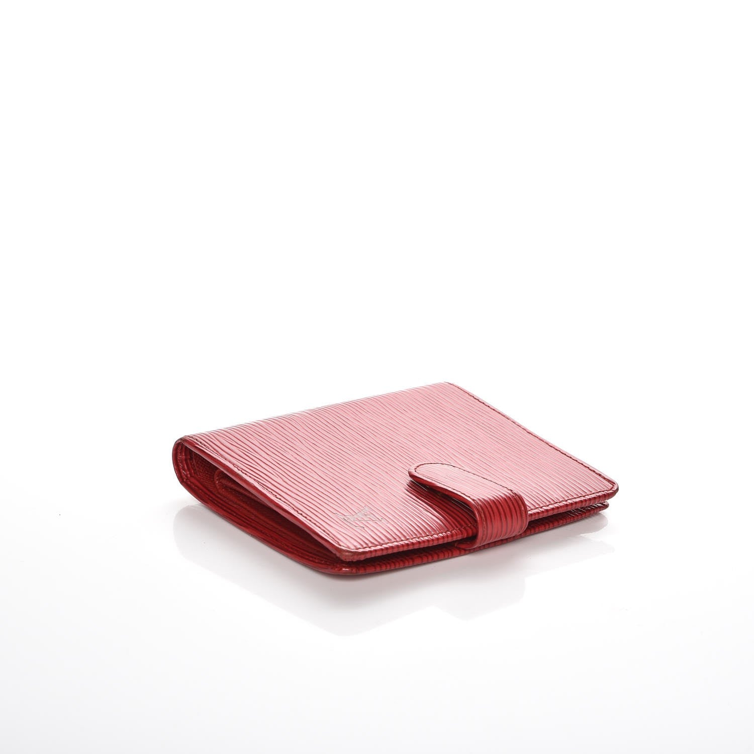 Louis Vuitton Epi Porte-Billets Compact Wallet Red 4 of 8