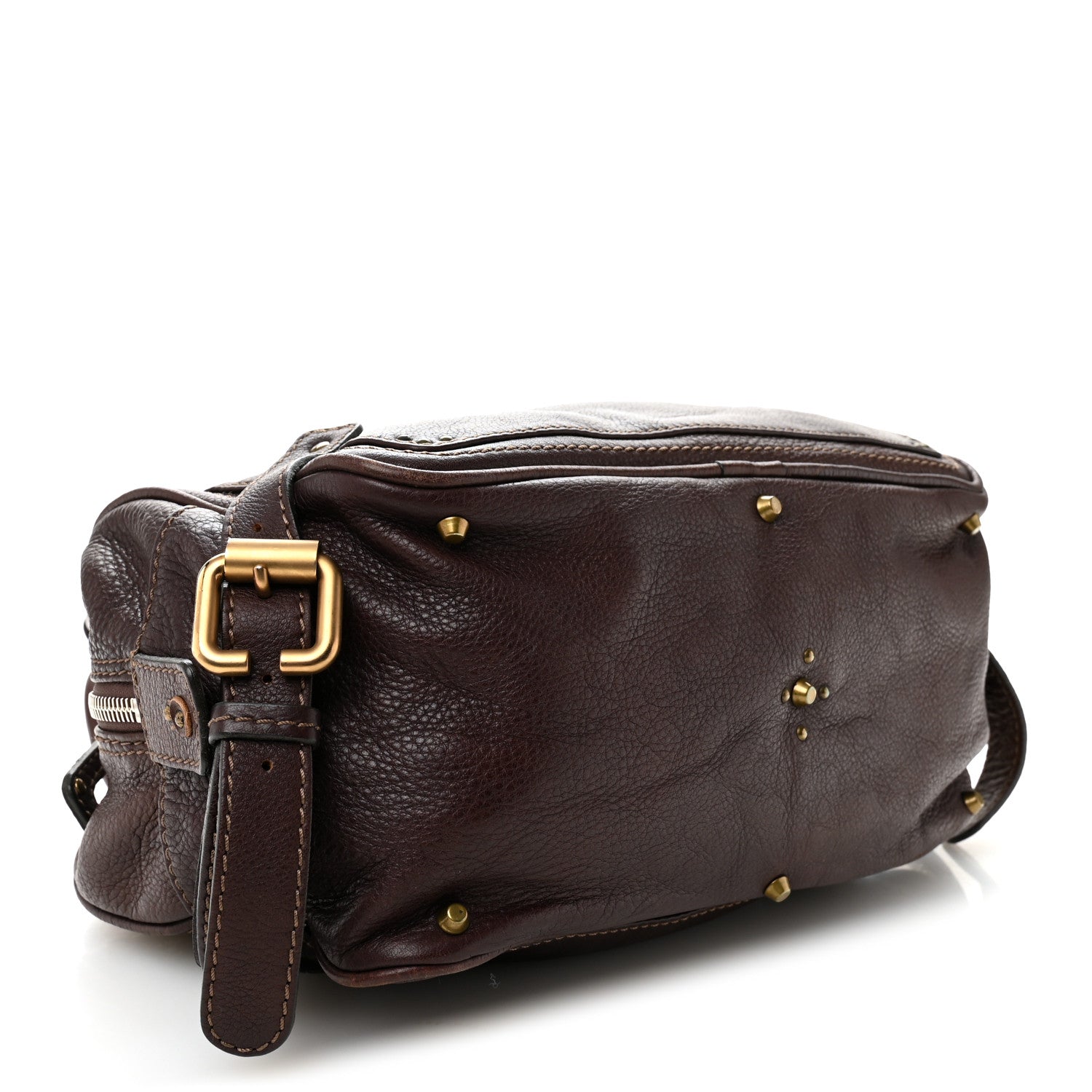Chloe Calfskin Small Paddington Satchel Brown 4 of 12