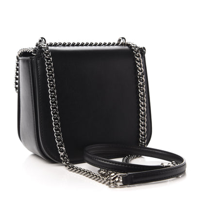 Stella McCartney Alter Nappa Embossed Medium Star Falabella Box Shoulder Bag Black 4 of 10