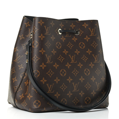 Louis Vuitton Monogram Neonoe MM Black 2 of 4
