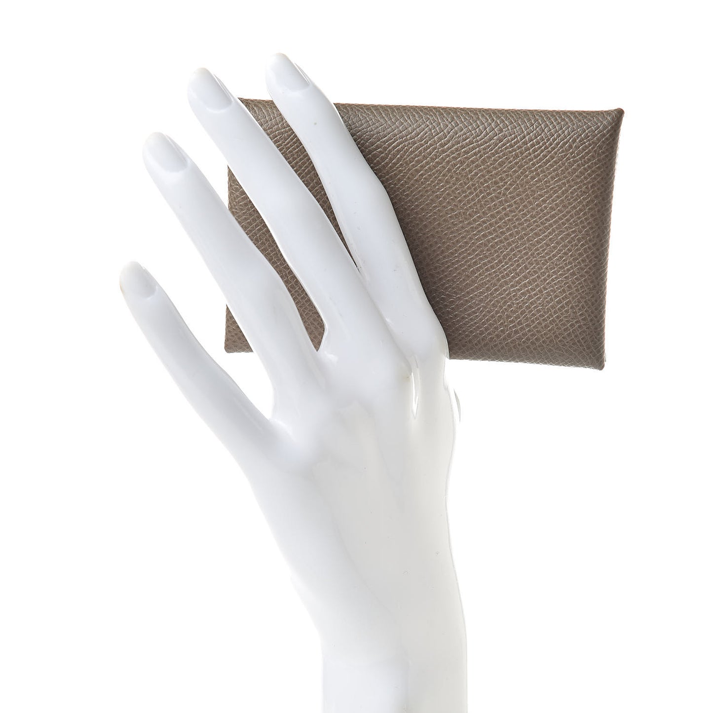 Epsom Calvi Card Case Etoupe