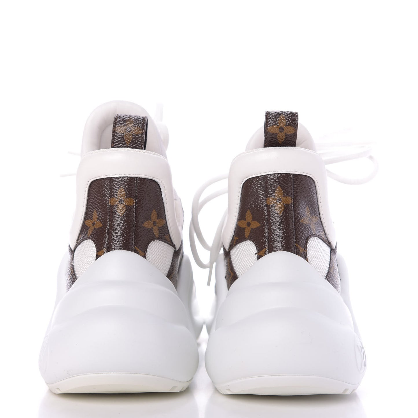 Patent Monogram LV Archlight Sneakers 37.5 White